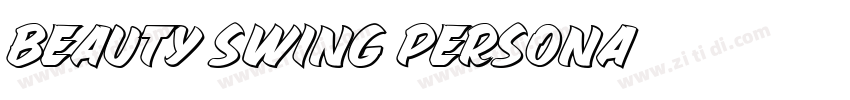Beauty Swing Persona字体转换